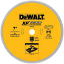 DeWALT DW4760 Saw Blade, 7 in Dia, 5/8 in Arbor, Segmented Rim