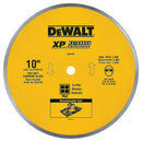 DeWALT DW4761 Saw Blade, 10 in Dia, 5/8 in Arbor, Continuous Rim