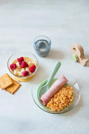 Three Piece Glass Meal Set