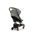 COYA Stroller - Rose Gold Frame + Mirage Grey Seat