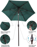 Abba Patio Apple-shaped Market Umbrella