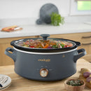 7-Quart Classic Manual Slow Cooker - Mussel Gray