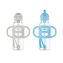 Sippy Straw Bottle - 8oz - 2 Pack - Blue