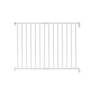 Extra Tall Easy Step Metal Walk Through Baby Gate - White