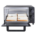 1050 W 4-Slice Toaster Oven with 3 Settings - Black