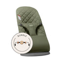 Bouncer Bundle with Googly Eyes Toy - Black/Dark Gray / Woven
