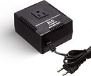 ELC 300 Watt Voltage Converter Transformer Heavy Duty Compact - Step Down - 220/240 to 110/120 Volt - Light Weight - Travel - For Hair Straightener, Toothbrush, TVs, Laptops, Chargers