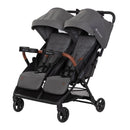 York Compact Side-By-Side Double Full Size Stroller - Cosmic Gray