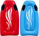 2 Pack Inflatable Body Boards With Handles – Perfect for Beach, Pool & Backyard Water Slides