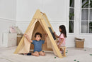 Oak - Wood Learning Tent and Climber With Desk and Chair