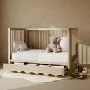 Convertible Crib with Drawer - Driftwood
