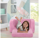 Kids' Cozee Flip-Out Faux Shearling 2-in-1 Convertible Chair