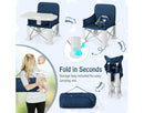 Portable Folding Toddler Booster Seat - Blue