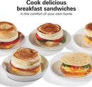 Breakfast Sandwich Maker - Silver