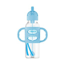 Sippy Straw Bottle - 8oz - 2 Pack - Blue