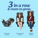 SlimFit3 Lx 3-in-1 Car Seat - Kunningham