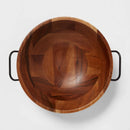 123-Ounce Wood Serving Bowl - Black