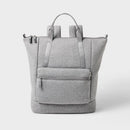 Faux Neoprene Backpack - Heather Gray