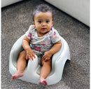 Floor Seat LITE with Cushioned Seat & Safety Strap - Cool Grey