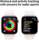 Apple Watch Series 10 42mm Gps Aluminum Rose Gold + Light Blush Sport Band 64gb