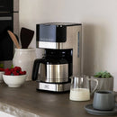 8 Cup Drip Coffee Maker with Thermal Carafe - Stainless Steel