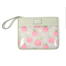Leatherette Snack Pouch Sack 2pk - Peaches