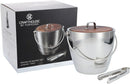 Professional Round Ice Bucket with Tongs