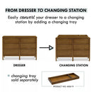 Frem 6-Drawer Dresser - Walnut