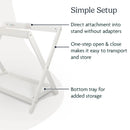 Bassinet Stand - White