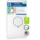 Sealy Baby OptiCool Dual Firm Crib Mattress - Waterproof & Breathable Cooling Gel Foam for Enhanced Comfort, GREENGUARD Gold Certified, Made in USA for Infant and Toddler - 52"x28"