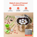 Canning Supplies Starter Kit - 11 Piece Stainless Steel Water Bath Canner