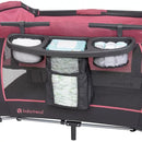 Deluxe Nursery Center Playard for Twins - Cozy Berry