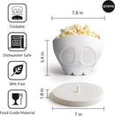Microwave Popcorn Popper - White