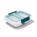 Softworks Prep & Go Divided Container, 2C, Blue
