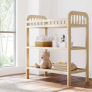 Changing Table with Water-Resistant Changing Pad - Driftwood