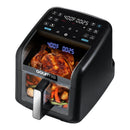 Gourmia Panorama 7-QT Digital Air Fryer with Panoramic View and Holographic Display