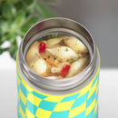 Kids' 16oz FUNtainer Stainless Steel Food Jar - Teal Checkers