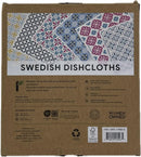 Assorted Reusable Dishcloths Pack of 12 - Eco-Friendly Kitchen Cleaning