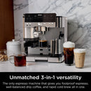 3-in-1 Espresso, Coffee and Cold Brew Machine - Silver