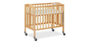3-in-1 Folding Portable Crib - Natural