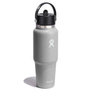 32oz Wide Mouth Flex Straw Travel Water Bottle Birch