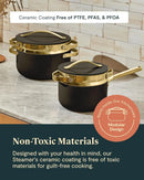 Small Food Steamer - Gold