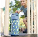 Summit Water Bottle with Straw Lid - Blue