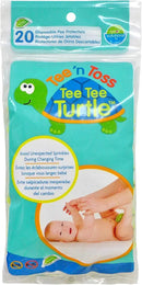 Tee N Toss Disposable Pee Protectors - Multi 20 Count