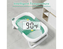 Collapsible Baby Bathtub for Infants and Toddlers - Turquoise