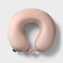 Memory Foam Travel Neck Pillow - Pink