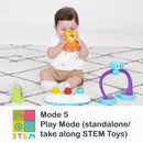 5-in-1 Activity Floor to Booster Seat - Blue