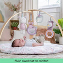 Cozy Spot Reversible Duvet Activity Gym - Calla