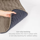 Baby Play Mat with Soft Washable Cover - Taupe