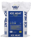 Salt Depot IH50 ICE HEAT Ice Melt, Crystalline, Blue, Slightly Aromatic, 50 lb